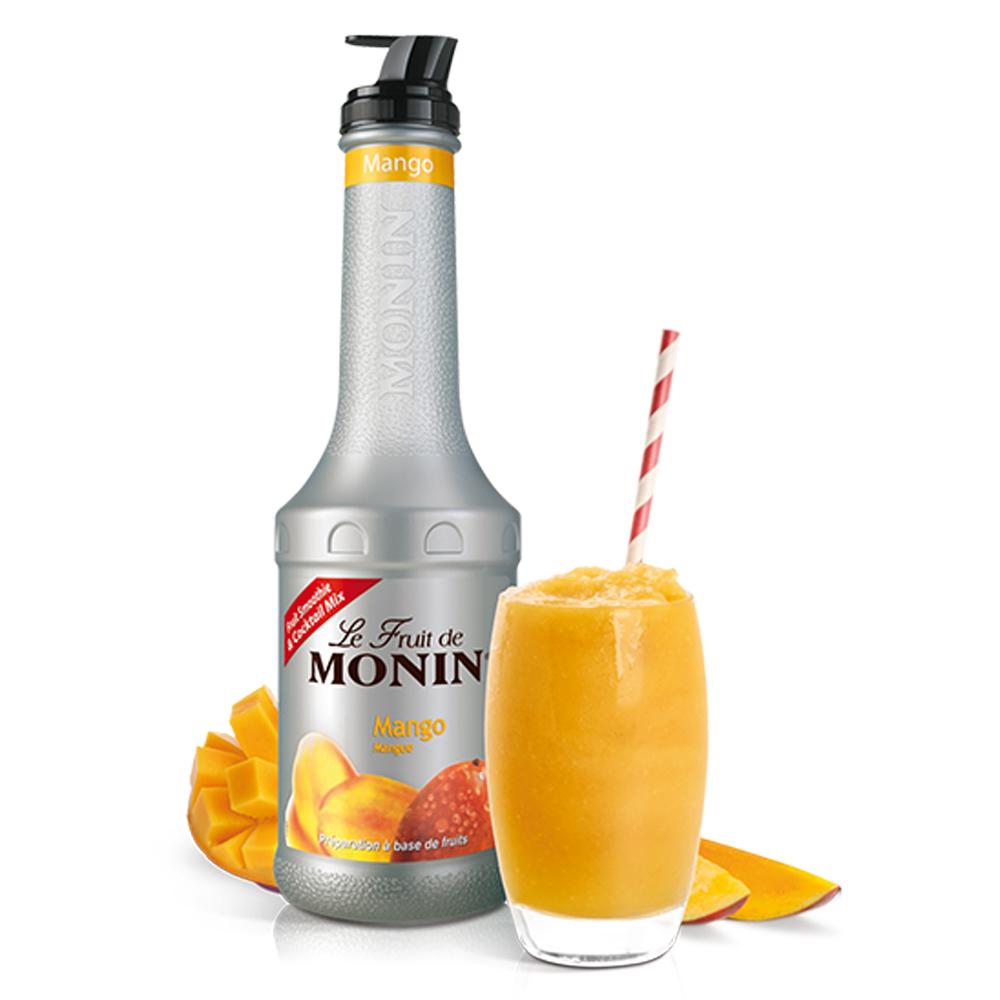 Monin Fruit Mix - Mango-1L Plastic